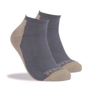 NWT 2 Pairs of MADE HERE The Pilot Ankle Grey Unisex Cotton Socks L/XL